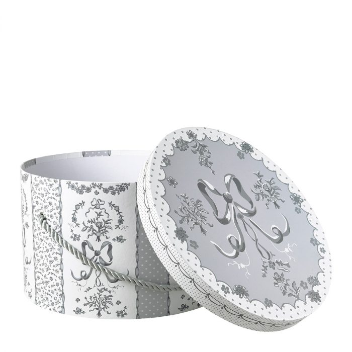 Set de 3 boîtes à chapeaux Dentelle Aquarelle – Image 5