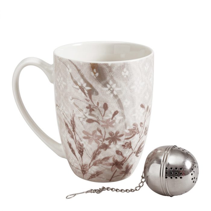 Coffret mug et boule à thé Palazzo Bello