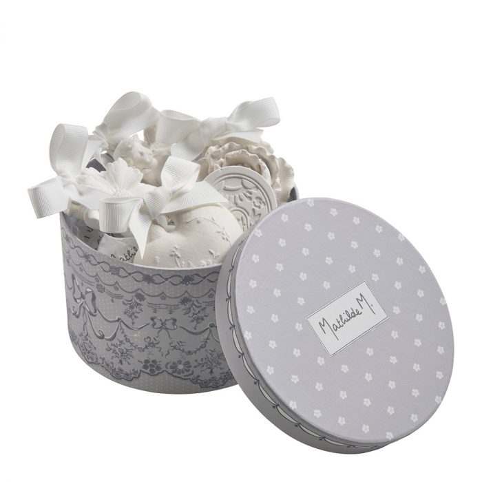 Coffret de 5 plâtres parfumés - Fleur de Coton