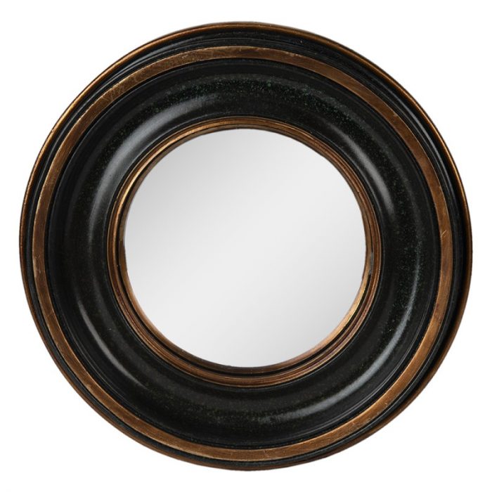 Miroir rond avec dorure