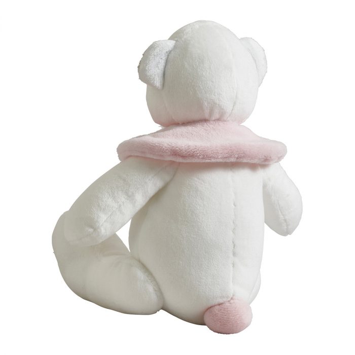 Peluche musicale Ourson rose – Image 3