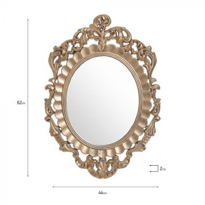 Miroir bois antique – Image 2