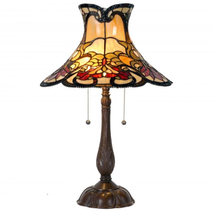 Lampe vitrail