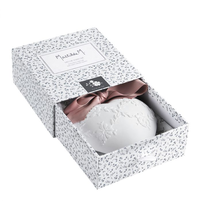 Décor parfumé coeur brodé - Fleur de Thé – Image 2