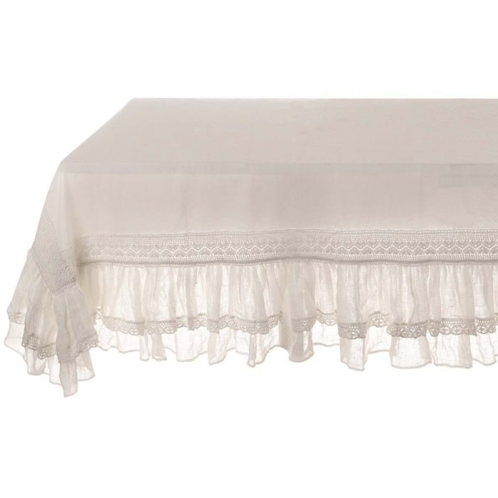 Nappe avec volants de 25 cm