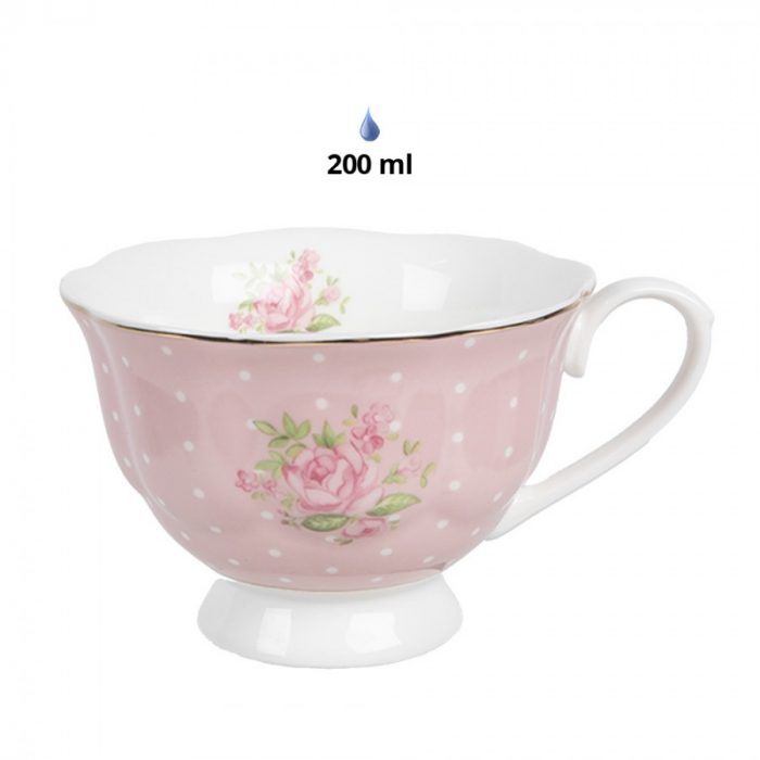 Tasse et soucoupe losanges – Image 3