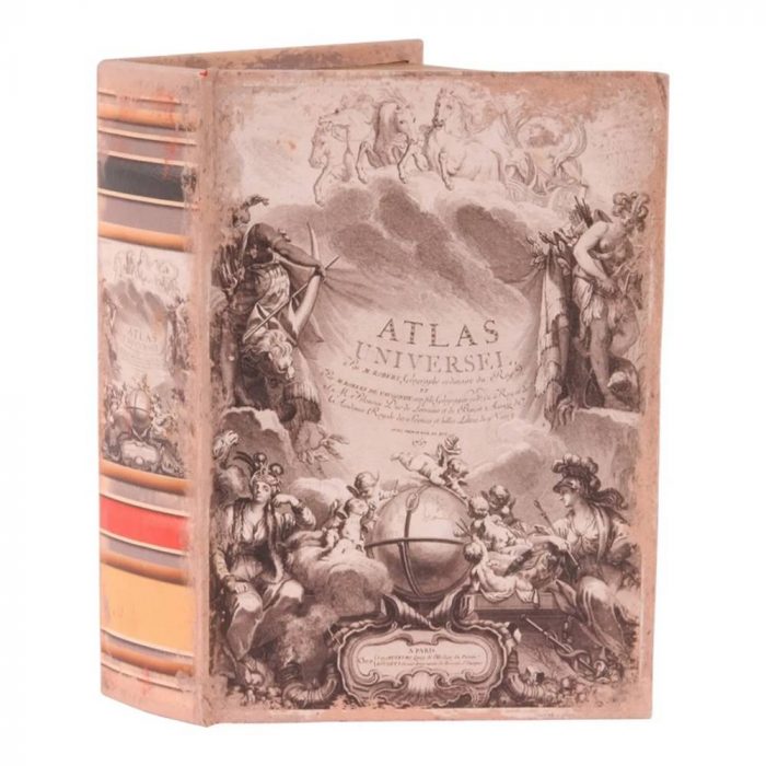 Boîte livre Atlas Universel