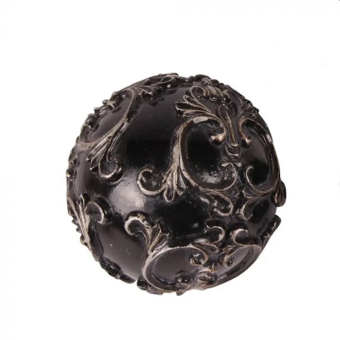 Boule baroque noire