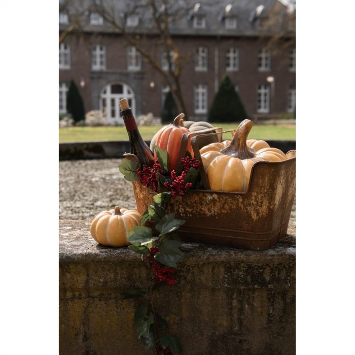 Citrouille décorative orange – Image 5