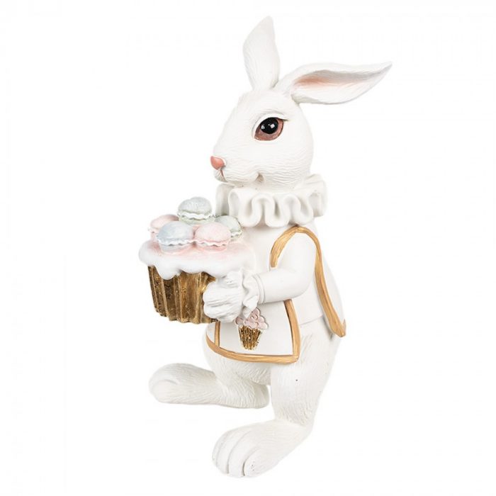 Lapin décoratif blanc petit modèle – Image 2