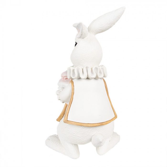 Lapin décoratif blanc petit modèle – Image 3