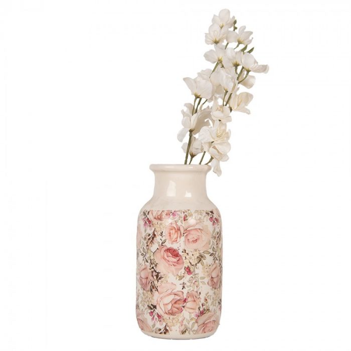 Vase imprimé de roses – Image 3