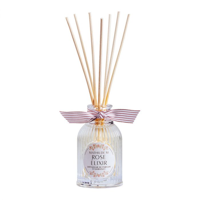 Diffuseur de parfum d'ambiance Les Intemporelles en Fleurs 90 ml - Rose Élixir