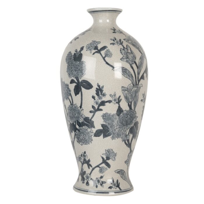 Vase avec motif floral